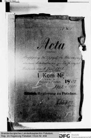 Durchführung des Gesetzes über die Überweisung weiterer Dotationsrenten an die Provinzialverbände vom 2. Juni 1902