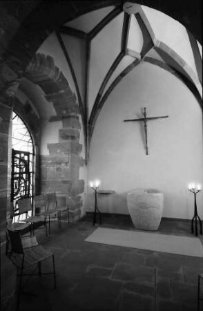 Lörrach: Taufkapelle im Turm der evangelischen Stadtkirche