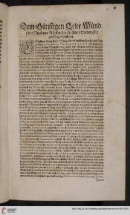 Vorwort an den Leser