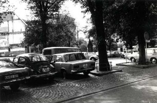 Privatgebäude, Straßen und Plätze in Karlsruhe. Ludwigsplatz