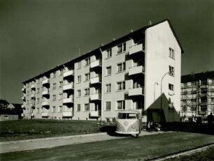 Postsiedlung Platenstraße (Hellerhof), Frankfurt am Main, 1949