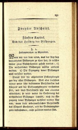 Fünftes Kapitel. Von der Heilung der Blähungen.