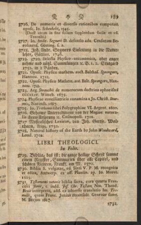 Libri Theologici