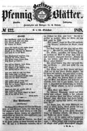 No. 122, 9. u. 10. October