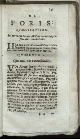 De Foris.