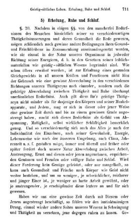 5) Erholung, Ruhe und Schlaf.