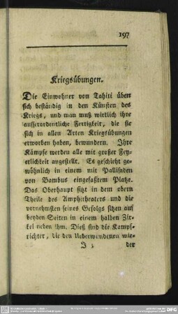 Kriegsübungen