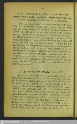 9. Friedrich der Weise. 1486-1525