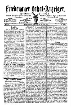 Nr. 92, 21.04.1914