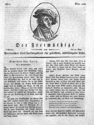 Nro. 103, Freitag, den 24. May 1811