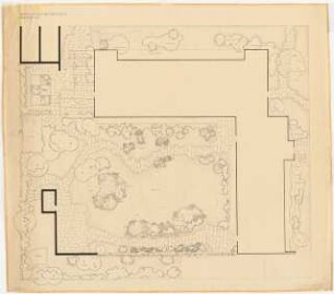Garten Atelier Conle, Duisburg: Gartenplan 1:50