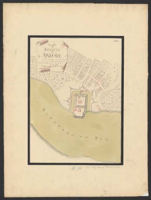 Plan de Redoute d'Andaye
