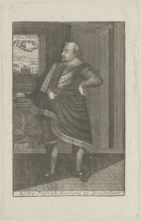 Bildnis des Georg Fridrich zu Brandenburg