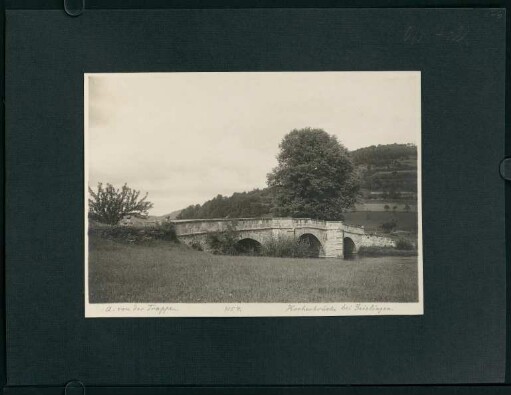 176, Kocherbrücke bei Geislingen. (Nr. 3154).