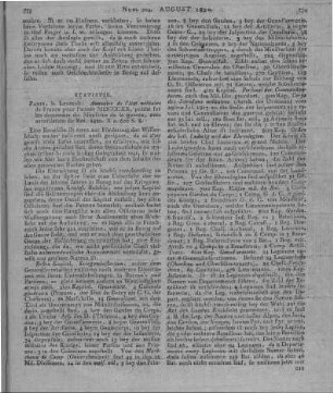 Annuaire de l'état militaire de France. Pour l'année 1820. Paris: Levrault 1820