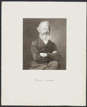 Icones Professorum Marpurgensium — Bildnis des Hermann Nasse (1807-1892)