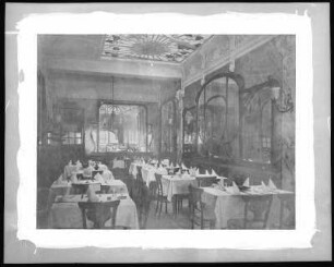 Karlsbad. Speisesaal im Hotel "Nürnberger Hof"