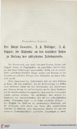 Dreizehntes Kapitel
