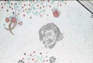 Ornamentale Ausmalung mit figürlichen Elementen