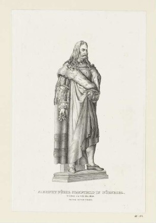Albrecht Dürer Standtbild in Nürnberg