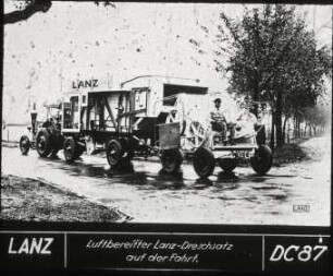 Lanz-Dreschmaschine