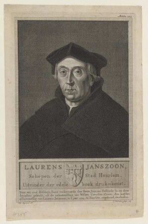 Bildnis des Laurens Janszoon