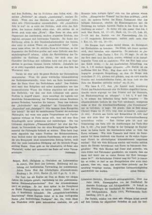 256-257 [Rezension] Literatur-Bericht, Historisch-pädagogischer