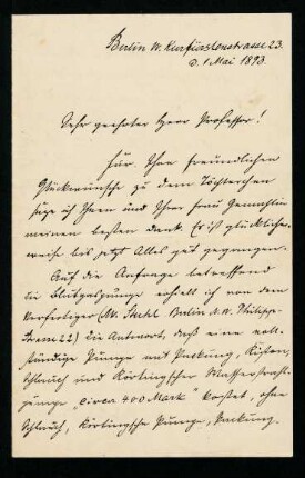 Berlin, 01.05.1893.