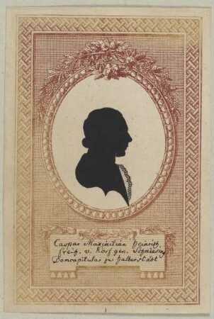 Bildnis des Caspar Maximilian Heinrich, Freiherr von Korf, gen. Schmiesing
