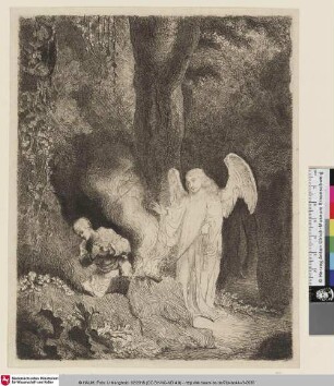 [Gideons Opfer; Gideon's sacrifice; Le Sacrifice de Gédéon]