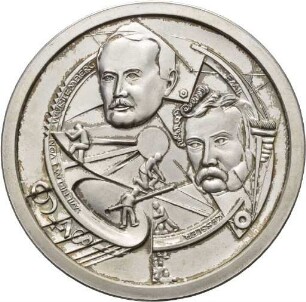 Medaille von Victor Huster auf die Maschinenfabrik Esslingen (M.E.)