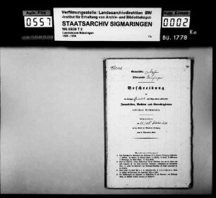 Dapfen: Vermögens- und Einnahmeverwaltung, Grundstock, Ausstandswesen