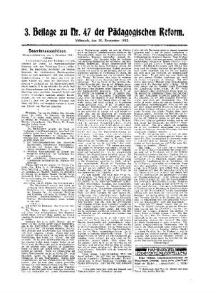 Hamburger Lehrmittel-Ausstellung : 3. Beilage zu Nr. 47 der Pädagogischen Reform