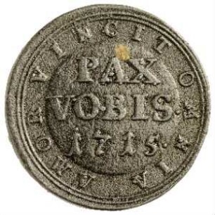 Medaille, 1715