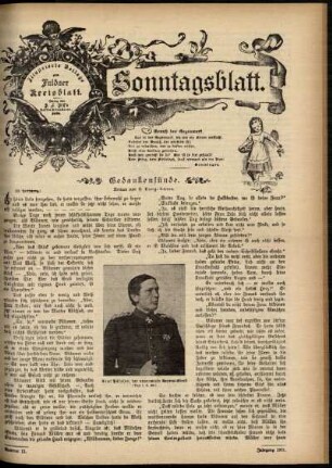 Ausgabe vom Sonntag, den 17. März 1901.