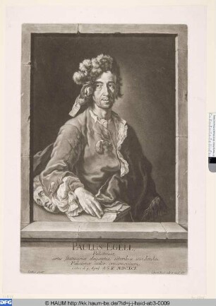 Der Bildhauer Paulus Egell