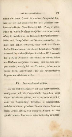 IX. Nervenkrankheiten.