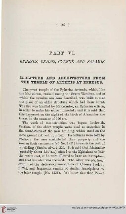 Part VI: Ephesus, Cnidos, Cyrenè and Salamis