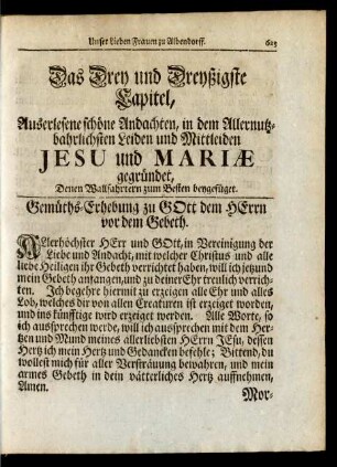 Das Drey und Dreyßigste Capitel ...