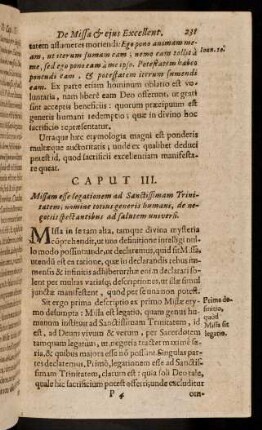 231-235, Caput III