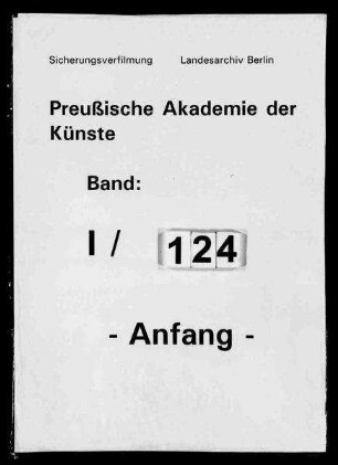 Meisterschulen für musikalische Komposition Gerhard v. Keussler und Max Trapp