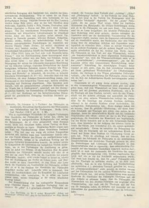 293-294 [Rezension] Rehmke, Johannes, Grundriß der Geschichte der Philosophie zum Selbststudium und für Vorlesungen