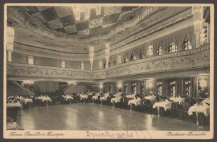 Ansichtskarte Parkett Europahaus, Stresemannstraße