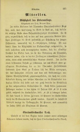 IV.3 Oberlandforstmeister Roch
