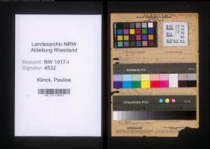 Entnazifizierung Pauline Klinck , geb. 28.12.1904 (Lehrerin)