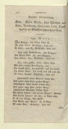 Dritte Abtheilung