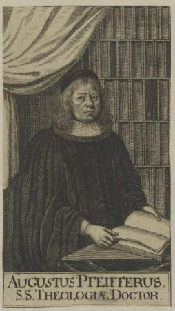 Bildnis des Augustus Pfeifferus