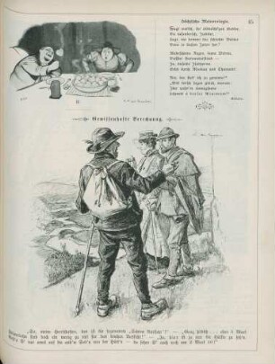 "Die verliebte Köchin" "Gewissenhafte Berechnung"
