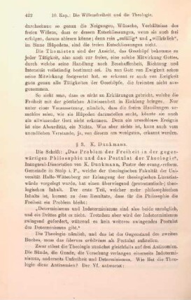 § 3. K. Dunkmann.