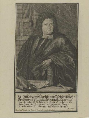 Bildnis des Andreas Christian Eschenbach